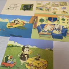 バムとケロ　そらのたび　8枚　ポストカード