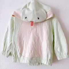 futafuta 干支 へび フード付き トレーナー 100サイズ 巳年