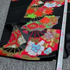 NO4 華やか花柄 袋帯 帯　着物　アンティーク　匿名発送　送料込