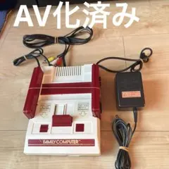 レトロゲーム機AV化済みニンテンドー初代ファミコンHVC-001前期型　　　　⑤