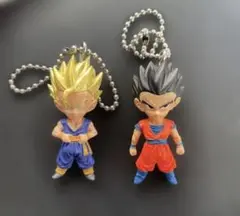 ドラゴンボール 孫悟飯 フィギュアキーホルダー2体セット