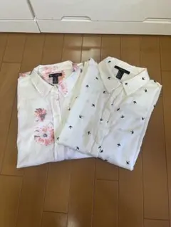 レディース長袖シャツ2枚セット（Forever21・GAP）