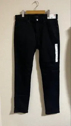 UNIQLO ウルトラストレッチジーンズ　ブラック　ウエスト33(84cm)