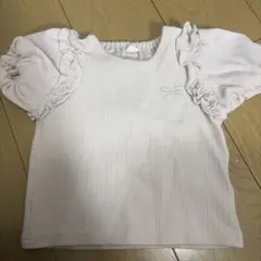 Cottoli フリル袖 トップス ピンク