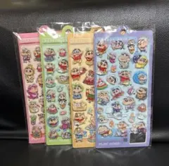 ボンボンドロップシール ウォーターシール クレヨンしんちゃん 4枚セット