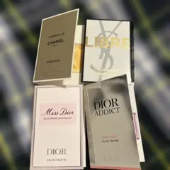 香水セット：Chanel, YSL, Dior