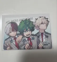 ヒロアカ原画展　マグネットステッカー　緑谷　爆豪　轟