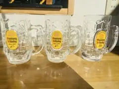 Suntory Whisky メガジョッキ 3個セット 角ハイボール　サントリー
