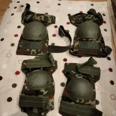 ロシア軍 6b51 ニーパッド エルボーパッド レプリカ セット 新品未使用