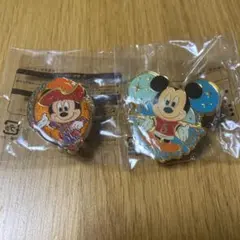 ディズニーシー　ミッキー　ピンバッジ2個セット