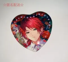 ば*迎様 にじさんじ Rose Valentine ハート型缶バッジ ローレン・