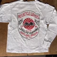 Langlitz Leathers シリアルナンバー入り限定ツートンスウェット 