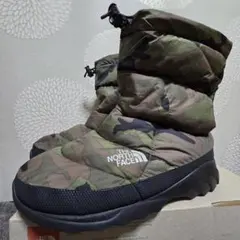 28cm ノースフェイス カモフラージュ ヌプシブーツ