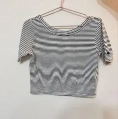 mystic mline エムライン ボーダー柄Tシャツのサムネイル