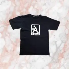A-Style Logo Graphic T-Shirt エロT