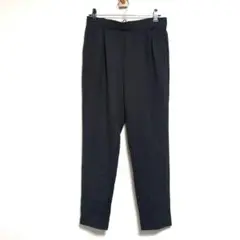 【美品】スラックス　黒　ビジネス　無地【Mサイズ】