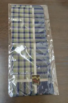 ハンカチ　MARIO VALENTINO　新品　綿100%　日本製　ビジネスのサムネイル