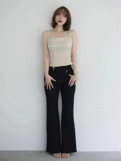 ANDMARY Body shape highwaist denim S