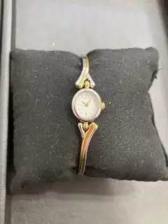 SEIKOアナログ腕時計 シルバー/ゴールドコンビカラー