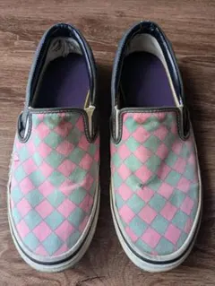 アンダーカバー 2002SS ダイヤチェック VANS スリッポン Haze期