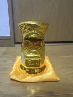 郵便局 ゴールド ポスト型 貯金箱