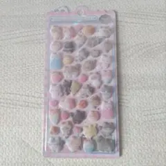 ふわふわドロップシール ボンボンドロップシール フロッキー シール帳 クーリア