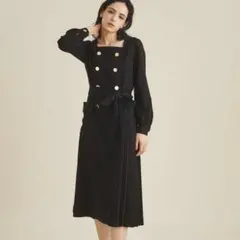美品】ANAYIアナイ ポリツイルオフショルワンピース サイズ38 - メルカリ