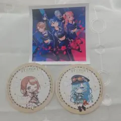 プロジェクトセカイ　セカライ　特典コースター・CD特典　ステッカー