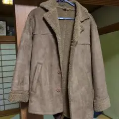 寒い冬に★★ブラウン ムートンコート ★★　「UNIQLO」