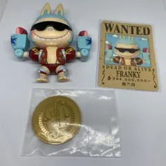 【POP MART】ワンピース フランキー × ラブブ フィギュア 日本未発売