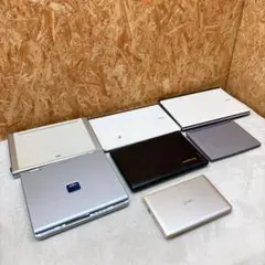 ジャンク】ノートPC 5台まとめ売り NEC HP 東芝 富士通 部品取り