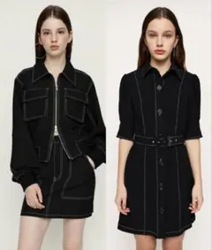 SLY ステッチセットアップ ワンピース