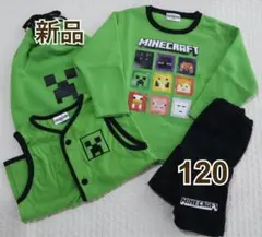 新品　Minecraft マインクラフト　マイクラ　パジャマ　スリーパー　120