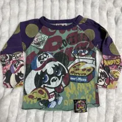 LOVE REVOLUTION ラブレボ　カラフルパンダTシャツ 80cm