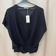 新品⭐️favori 半袖 トップス ブラック 38のサムネイル