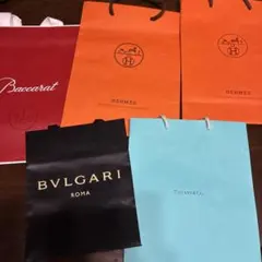 高級ブランド ショップ袋5点