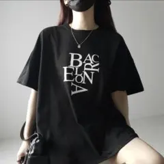 ミームセレクト ロゴプリント 半袖Tシャツ ブラック Ｆ