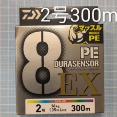 【新品・未開封】ダイワ PEデュラセンサーX8EX+Si3 2号 300mのサムネイル