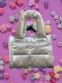 【即購入◎】GU シルバー キルティング ショルダーバッグ