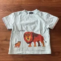 クレードスコープ　動物半袖Tシャツ　ライオン　国立科学博物館　100サイズ