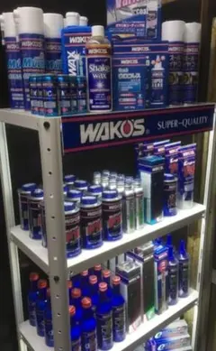 激レア　WAKOS/ワコーズ 棚 ラック　専用看板付きのサムネイル