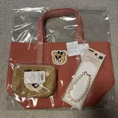ジョリーフルール】サイドポケットトートバッグ 花畑&ティーカップ