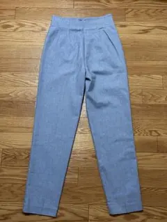 ZARA ハイウエストパンツ　XS デニム風