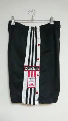 【90's初期パフォーマンスロゴ】adidas サイド スナップ ハーフパンツ