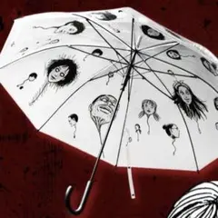 うずまき 折りたたみ傘 伊藤潤二 折り畳み 傘 富江 うずまき - メルカリ