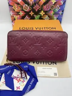 ルイヴィトン　モノグラム　アンプラント　スクレットロン ジッピーウォレット長財布