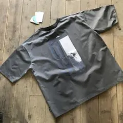 Quiksilver クイックシルバーグレー オーバーサイズTシャツ