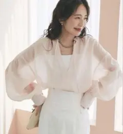 完売品】CLORE＋ クロレ Airy Soft-Sheer Blouson - メルカリ