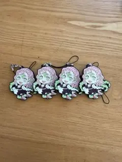 鬼滅の刃甘露寺蜜璃 ラバスト4個セット