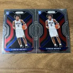 TYRESE MAXEY RCカード 2枚セット